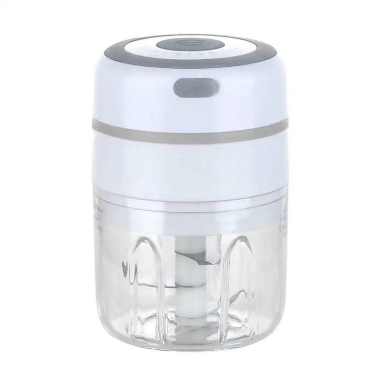 ZM-14 Household Mini Wireless Electric Garlic Masher, White 100ml, Green 100ml, Pink 100ml, High Cup White 250ml, High Cup Green 250ml, High Cup Pink 250ml, White Glass 300ml, Green Glass 300ml, Pink Glass 300ml, White High Cup 250ml + Small Cup 100ml�...