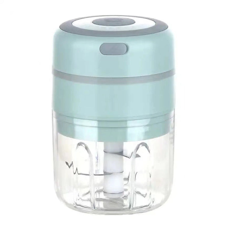 ZM-14 Household Mini Wireless Electric Garlic Masher, White 100ml, Green 100ml, Pink 100ml, High Cup White 250ml, High Cup Green 250ml, High Cup Pink 250ml, White Glass 300ml, Green Glass 300ml, Pink Glass 300ml, White High Cup 250ml + Small Cup 100ml�...