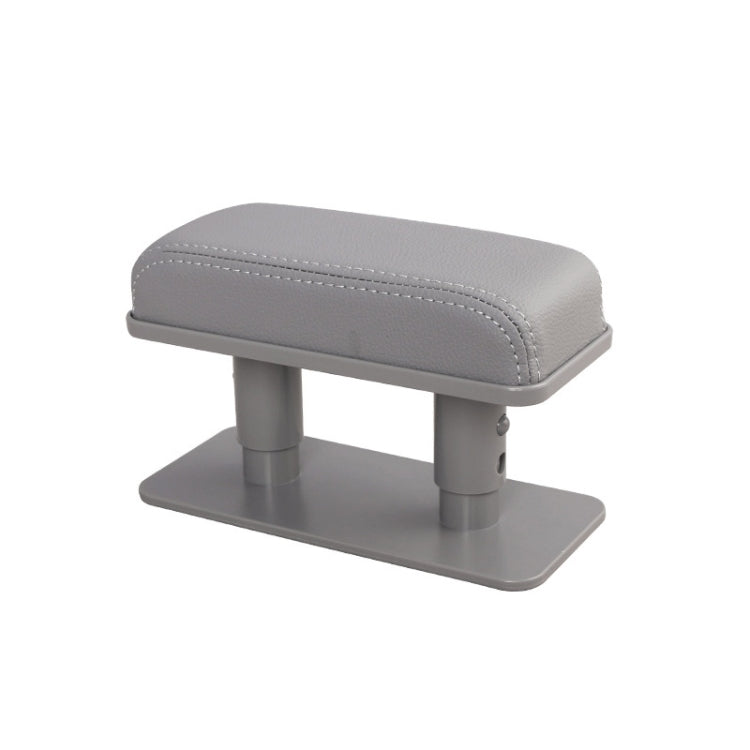 Car Arm Handle Seat Left Hand Elbow Tray Universal Leather Increasing Pad Central Armrest Box, Black+Black line, Beige, Brown, Gray, Black+White Line, Black+Red Line