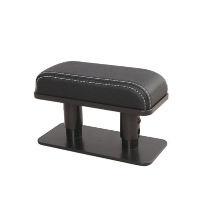 Car Arm Handle Seat Left Hand Elbow Tray Universal Leather Increasing Pad Central Armrest Box, Black+Black line, Beige, Brown, Gray, Black+White Line, Black+Red Line