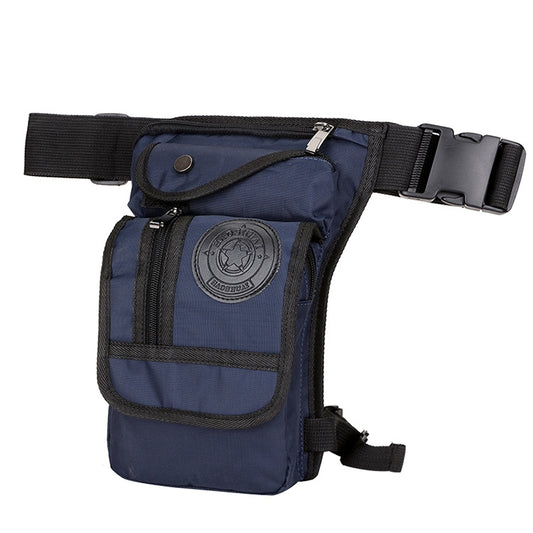 HaoShuai 325 Multi-Function Nylon Leg Bag Mountaineering Outdoor Travel Sports Convenient Waist Bag, Blue, Black, Red, Army Green, Brown, Khaki