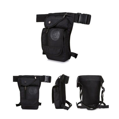 HaoShuai 325 Multi-Function Nylon Leg Bag Mountaineering Outdoor Travel Sports Convenient Waist Bag, Blue, Black, Red, Army Green, Brown, Khaki