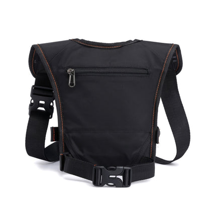 HaoShuai 5126 Outdoor Riding Leg Bag Multifunctional Sports Men Chest Bag Portable Waist Bag Messenger Bag, Navy Blue, Black, Army Green, Dark Green