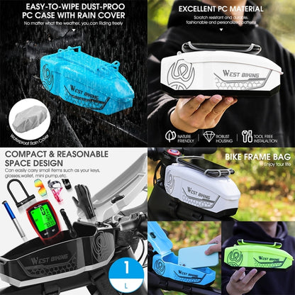 WEST BIKING Bicycle Front Beam Top Tube Bag Mountain Road Bike Waterproof Riding Equipment