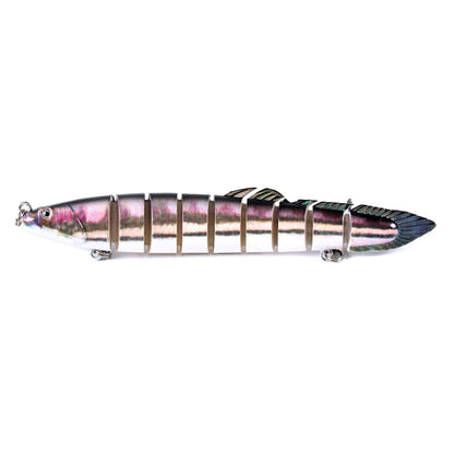 HENGJIA Multi-Segment Fish Bait Fake Fish Bait Luya Loach Bait