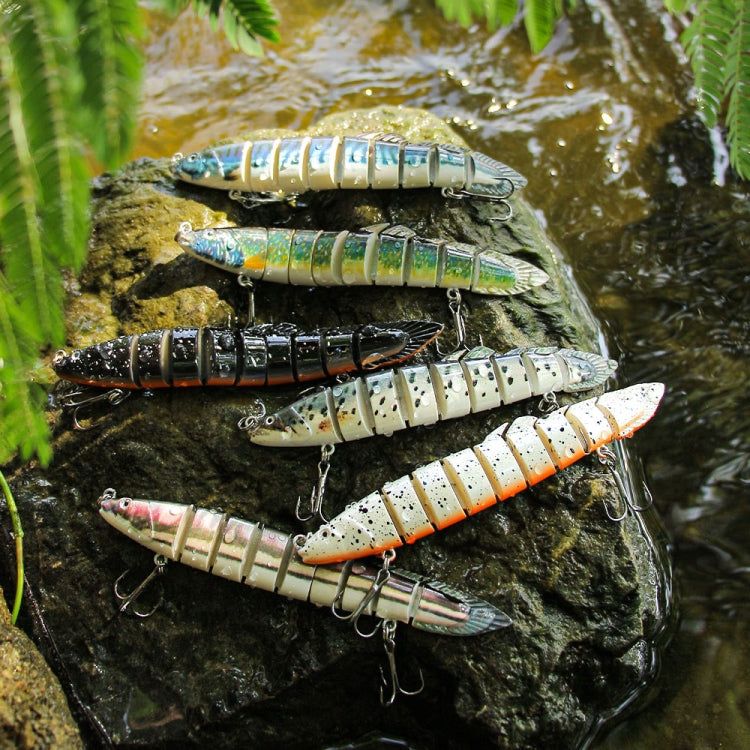 HENGJIA Multi-Segment Fish Bait Fake Fish Bait Luya Loach Bait