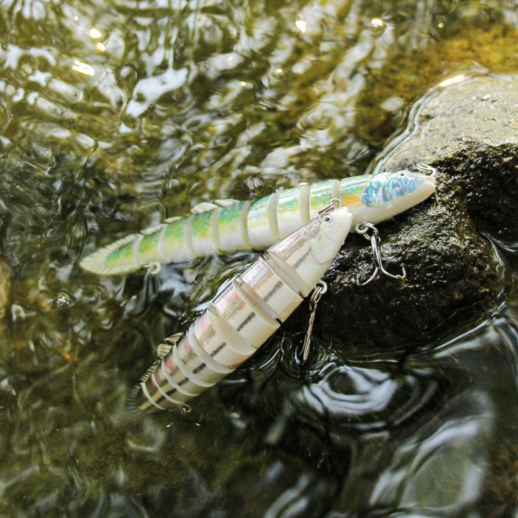 HENGJIA Multi-Segment Fish Bait Fake Fish Bait Luya Loach Bait