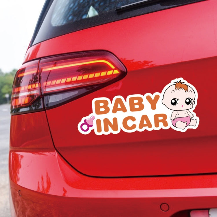 10 PCS There Is A Baby In The Car Stickers Warning Stickers Style:, CT203 Baby K Boy Magnetic Stickers, CT203 Baby R Boy Magnetic Stickers, CT203 Baby X Blue Bottom Bottle Magnetic Stickers, CT203 Baby O Boy Triangle Magnetic Stickers������������������...