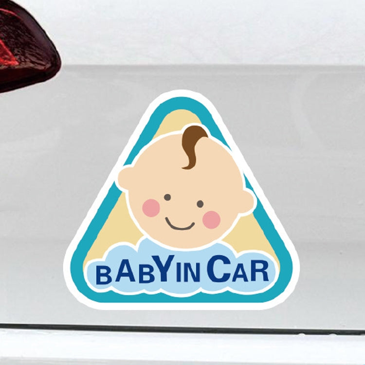 10 PCS There Is A Baby In The Car Stickers Warning Stickers Style:, CT203 Baby K Boy Magnetic Stickers, CT203 Baby R Boy Magnetic Stickers, CT203 Baby X Blue Bottom Bottle Magnetic Stickers, CT203 Baby O Boy Triangle Magnetic Stickers������������������...