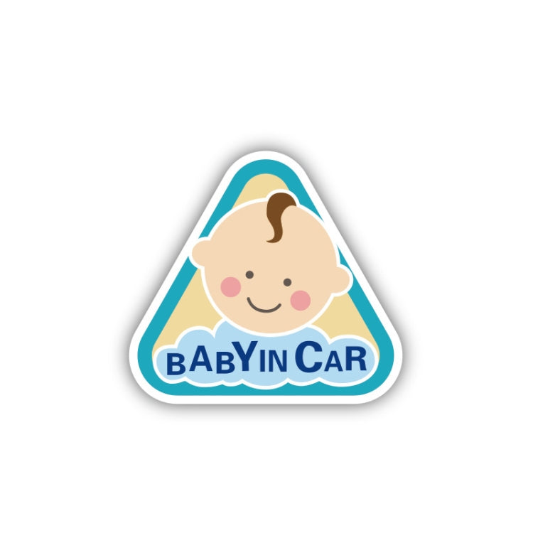 10 PCS There Is A Baby In The Car Stickers Warning Stickers Style:, CT203 Baby K Boy Magnetic Stickers, CT203 Baby R Boy Magnetic Stickers, CT203 Baby X Blue Bottom Bottle Magnetic Stickers, CT203 Baby O Boy Triangle Magnetic Stickers������������������...