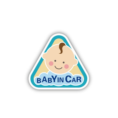 10 PCS There Is A Baby In The Car Stickers Warning Stickers Style:, CT203 Baby K Boy Magnetic Stickers, CT203 Baby R Boy Magnetic Stickers, CT203 Baby X Blue Bottom Bottle Magnetic Stickers, CT203 Baby O Boy Triangle Magnetic Stickers������������������...