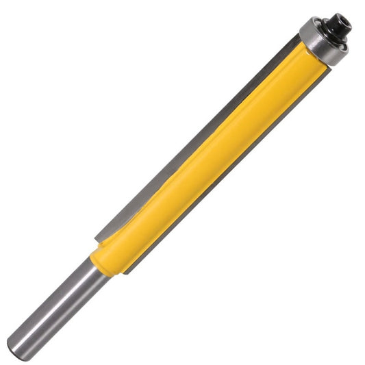 8-Handle Extended Trimming Cutter With Bearing Woodworking Line Milling Cutter, Specification:, 3 PCS/Set, 8x1/2x50.8mm, 8x1/2x63.5mm, 8x1/2x76.2mm