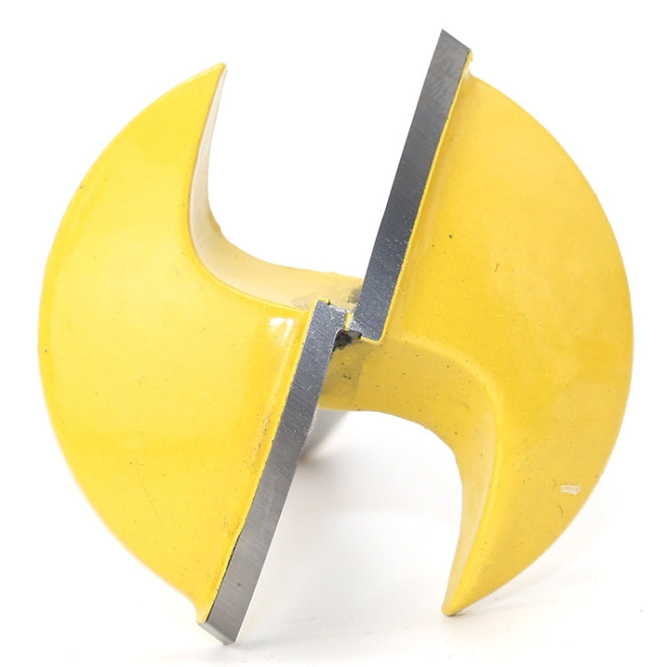 8-Handle Thin Flat-Bottomed Cutter Woodworking Milling Cutter, 8-Handle