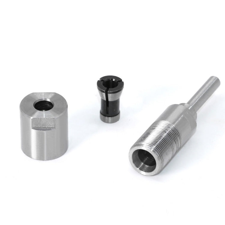 Engraving Trimming Machine Extension Pole Converter, 6mm To 6mm, 1/4mm To 1/4mm, 1/4mm To 8mm, 8mm To 12mm, 8mm To 1/2mm, 8mm To 8mm, 12mm To 12mm, 1/2mm To 1/2mm