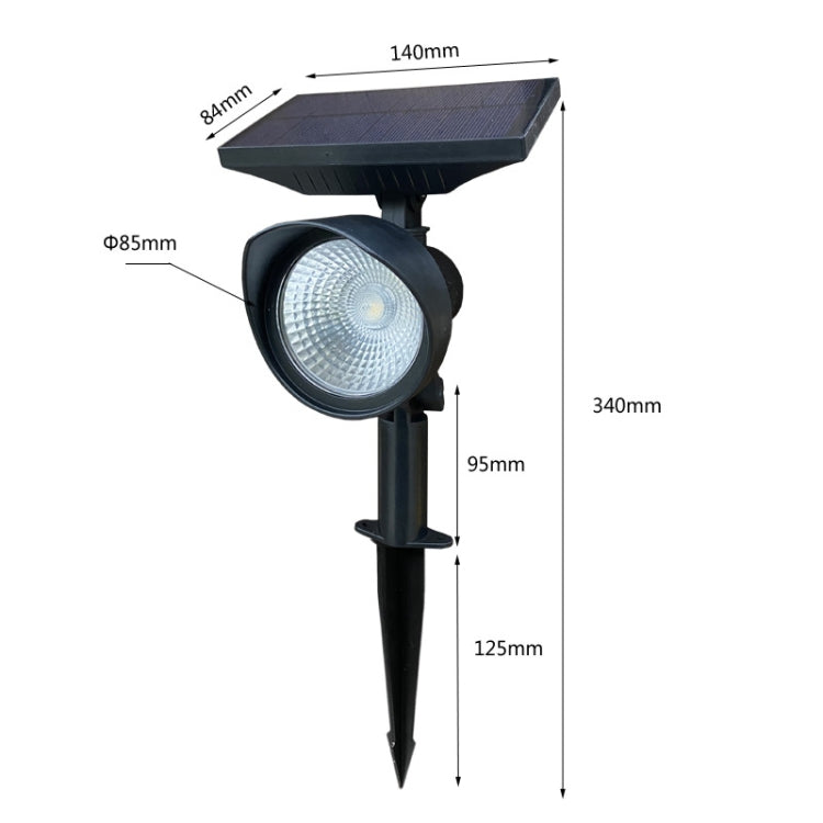Solar Flood Light Home Solar Garden Villa Lawn Lamp