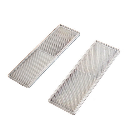 50 PCS Car Body Reflective Stickers Plastic Reflective Strip Reflector Truck Reflective Tablet