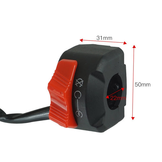 Motorcycle Modification Accessories Universal Start Up And Flameout Switch, Start Up And Flameout Switch