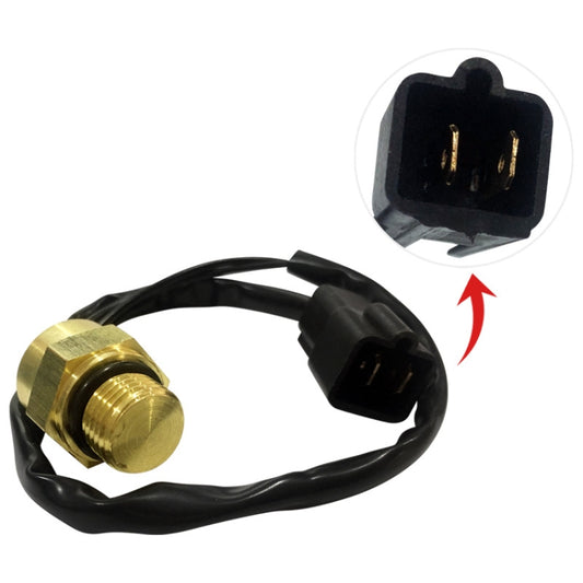 Motorcycle Off-Road Vehicle ATV Temperature Control Switch Heat Sensitive Switch Sensor, Temperature Control Switch