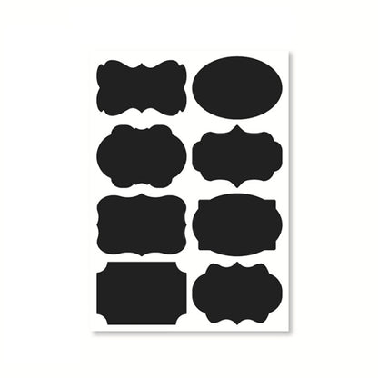 50 Sets Erasable Waterproof Removable Bottle Can PVC Blackboard Sticker, 2PCS/Set 190x225mm, 8PCS/Set  190x245mm, 8PCS/Set 110x156mm, 8PCS/Set  140x182mm, 8PCS/Set 190x225mm, 10PCS/Set 130x220mm, 10PCS/Set  140x220mm, 10PCS/Set 120x187mm���������������...