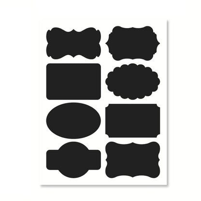 50 Sets Erasable Waterproof Removable Bottle Can PVC Blackboard Sticker, 2PCS/Set 190x225mm, 8PCS/Set  190x245mm, 8PCS/Set 110x156mm, 8PCS/Set  140x182mm, 8PCS/Set 190x225mm, 10PCS/Set 130x220mm, 10PCS/Set  140x220mm, 10PCS/Set 120x187mm���������������...