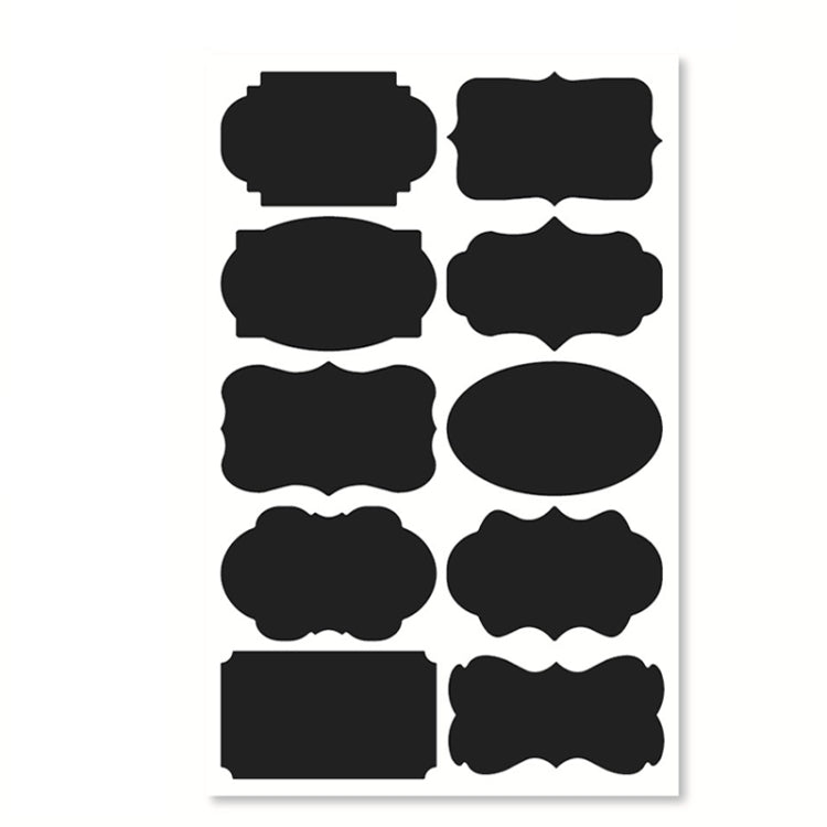50 Sets Erasable Waterproof Removable Bottle Can PVC Blackboard Sticker, 2PCS/Set 190x225mm, 8PCS/Set  190x245mm, 8PCS/Set 110x156mm, 8PCS/Set  140x182mm, 8PCS/Set 190x225mm, 10PCS/Set 130x220mm, 10PCS/Set  140x220mm, 10PCS/Set 120x187mm���������������...