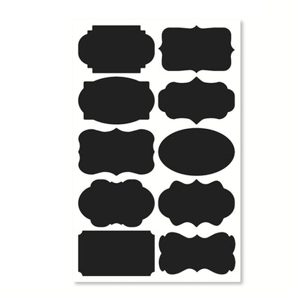 50 Sets Erasable Waterproof Removable Bottle Can PVC Blackboard Sticker, 2PCS/Set 190x225mm, 8PCS/Set  190x245mm, 8PCS/Set 110x156mm, 8PCS/Set  140x182mm, 8PCS/Set 190x225mm, 10PCS/Set 130x220mm, 10PCS/Set  140x220mm, 10PCS/Set 120x187mm���������������...