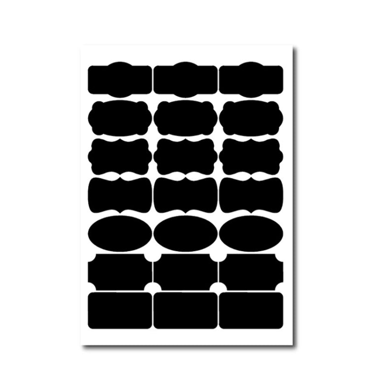 50 Sets Erasable Waterproof Removable Bottle Can PVC Blackboard Sticker, 2PCS/Set 190x225mm, 8PCS/Set  190x245mm, 8PCS/Set 110x156mm, 8PCS/Set  140x182mm, 8PCS/Set 190x225mm, 10PCS/Set 130x220mm, 10PCS/Set  140x220mm, 10PCS/Set 120x187mm���������������...