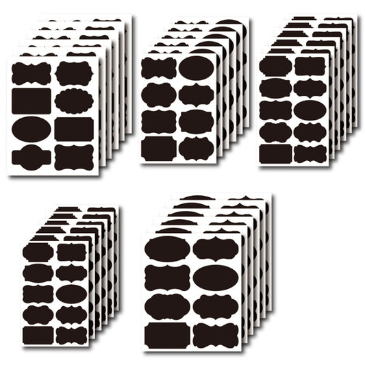 50 Sets Erasable Waterproof Removable Bottle Can PVC Blackboard Sticker, 2PCS/Set 190x225mm, 8PCS/Set  190x245mm, 8PCS/Set 110x156mm, 8PCS/Set  140x182mm, 8PCS/Set 190x225mm, 10PCS/Set 130x220mm, 10PCS/Set  140x220mm, 10PCS/Set 120x187mm���������������...