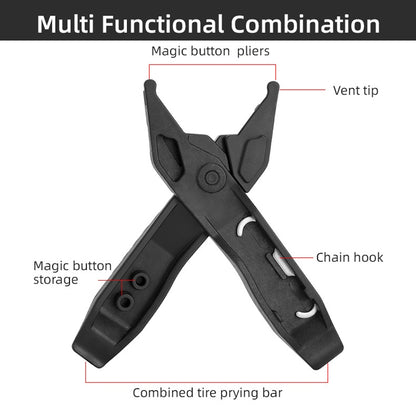 Bicycle Mini Portable Tire Rod Multi-Function Repair Car Tire Repair Tool Detachable Dual-Purpose Tool