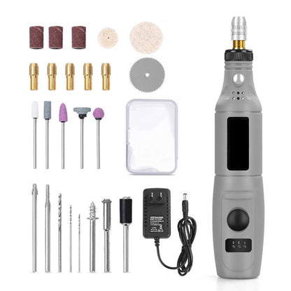 Mini Electrical Engraving Pen Cutting And Polishing Electrical Grinder Tool Set, US Plug, US Plug(Red), US Plug(Grey), US Plug(Green)