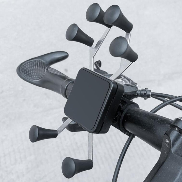 Metal Six Claw Cycling Mobile Phone Bracket Bicycle Motorcycle Electric Car Mobile Phone Bracket