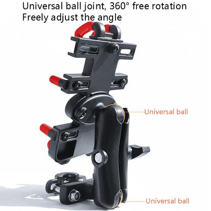 Motorcycle Metal Navigation Mobile Phone Bracket,Style:, Rearview Mirror Installation (Anti-theft), Rearview Mirror Installation (Hand Twist), Thin Tube Fixation (Anti-theft), Thin Tube Fixation (Hand Twist), Handle Installation (Anti-theft)�����������...