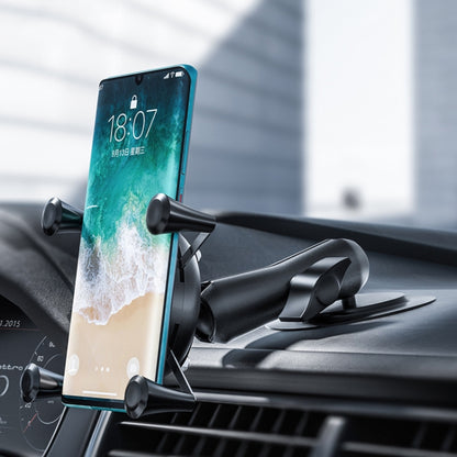 Curved Adhesive Car Instrument Table Bracket Car Mobile Phone Bracket Plastic Clamp Arm Style:, Small 4 Claw, Large 4 Claw, Plastic Clamp Arm