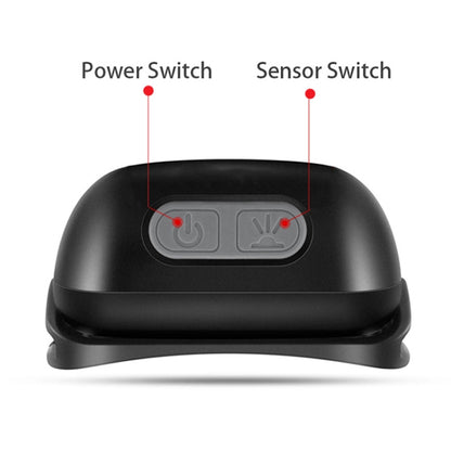 Smart Sensor Outdoor USB Headlight LED Portable Strong Light Night Running Headlight, Black 3W 100LM, White 3W 100LM, Orange 3W 100LM, White 5W 140LM, Orange 5W 140LM