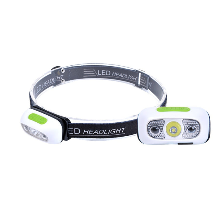Smart Sensor Outdoor USB Headlight LED Portable Strong Light Night Running Headlight, Black 3W 100LM, White 3W 100LM, Orange 3W 100LM, White 5W 140LM, Orange 5W 140LM