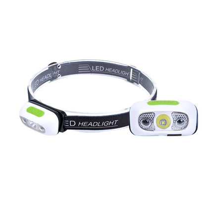 Smart Sensor Outdoor USB Headlight LED Portable Strong Light Night Running Headlight, Black 3W 100LM, White 3W 100LM, Orange 3W 100LM, White 5W 140LM, Orange 5W 140LM
