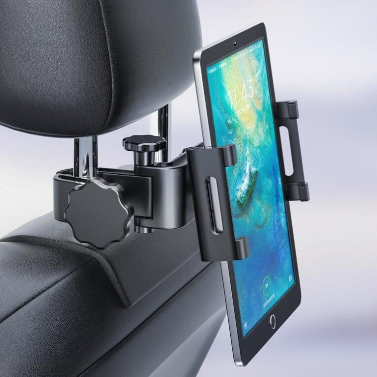 Car Headrest Bracket Rear Seat Back Tablet Holder, Applicable Tablet 140-280mm, Applicable Tablet 113-145mm