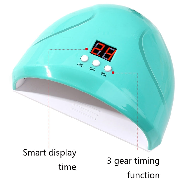 Smart Sensor Nail Phototherapy Lamp Manicure Tool Baking Lamp, Red, Yellow, Blue, Purple, Green, Pink, White