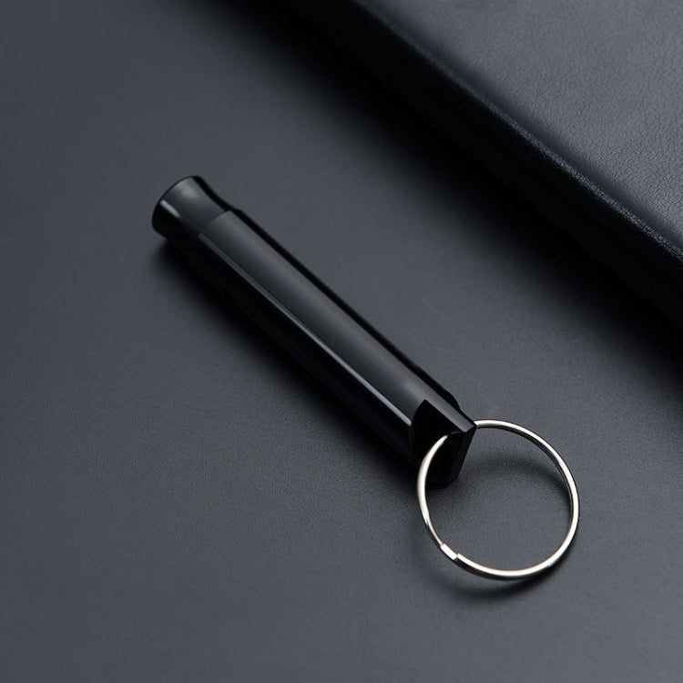 6 PCS Multifunctional Whistle Keychain Men Keyring Pendant