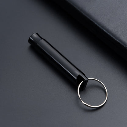 6 PCS Multifunctional Whistle Keychain Men Keyring Pendant