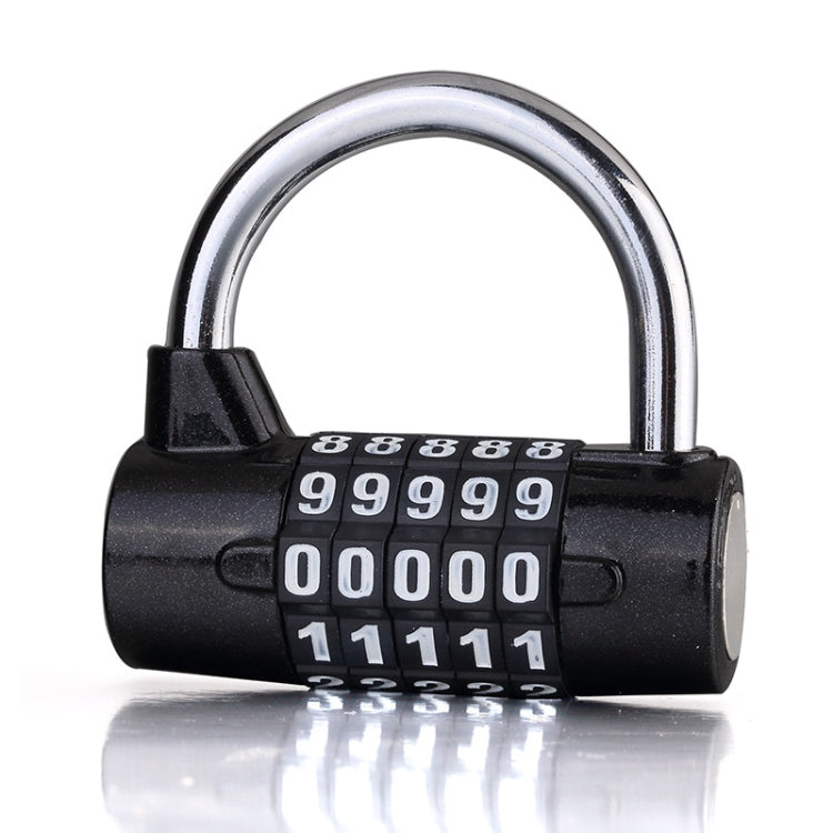 Large 5 Digit Combination Gym Cabinets Password Lock Tool Box Door Padlock, 5 Digit (Blue), 5 Digit (Red), 5 Digit (Black), 5 Digit (Silver)