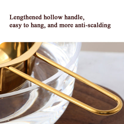 Cheese Butter Chocolate Stainless Steel Melting Bowl, True Color, Gold, Rose Gold, Magic Colorful