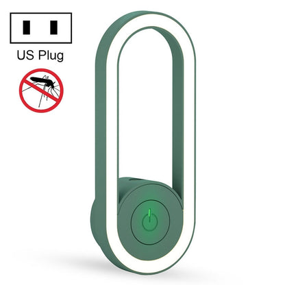 TS-06-13 Ultrasonic Mosquito Repellent Electronic Night Light Mosquito Repellent US Plug, Black, White, Green