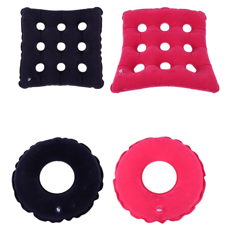 Anti-Decubitus Inflatable Cushion Pregnant Women Elderly Health Care Cushion,Style: Square Blue, Square Blue