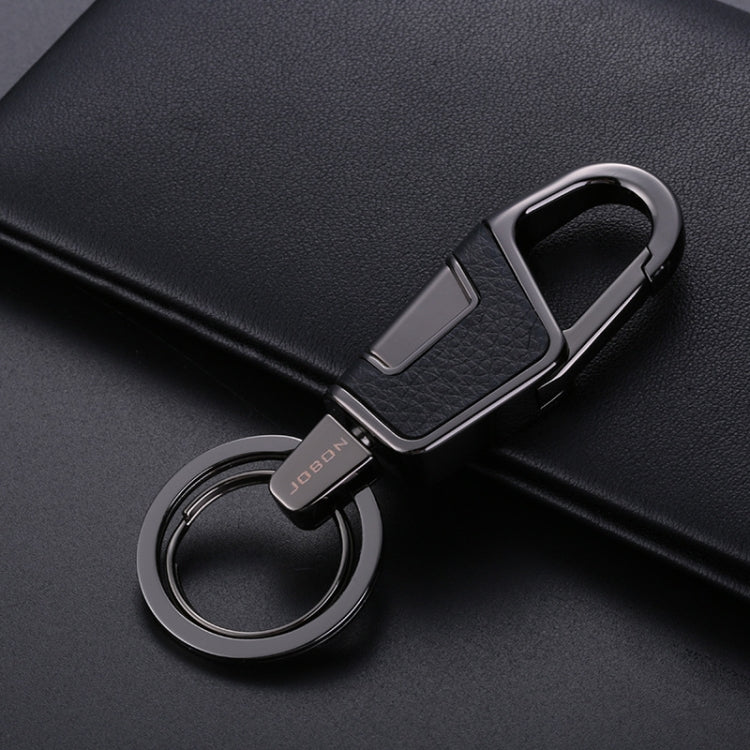 JOBON ZB-6611 Car Keychain Men Waist Hanging Keychain Simple Key Rings, ZB-6611