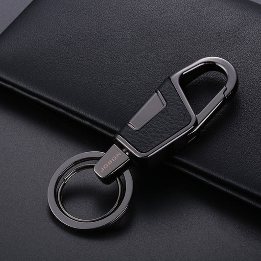 JOBON ZB-6611 Car Keychain Men Waist Hanging Keychain Simple Key Rings, ZB-6611