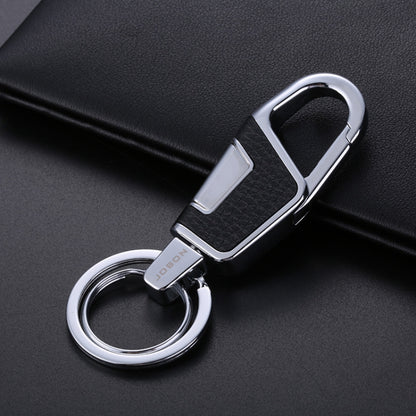 JOBON ZB-6611 Car Keychain Men Waist Hanging Keychain Simple Key Rings, ZB-6611