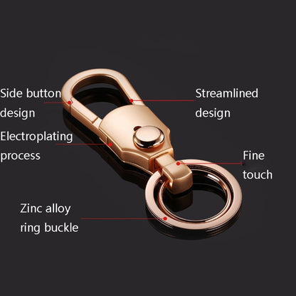 JOBON ZB-098 Car Keychain Men Waist Holding Key Pendant Ring, ZB-098