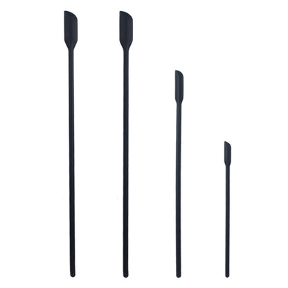 4 in 1 Silicone Mini-Pointed Scraper Lengthening Cosmetic Bottle Scraper Jam Spatula Set