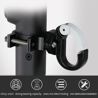 For Ninebot MAX G30 Scooter Accessories Aluminum Alloy Hook Rod Hook, Specification: Double Hook (Red Black)